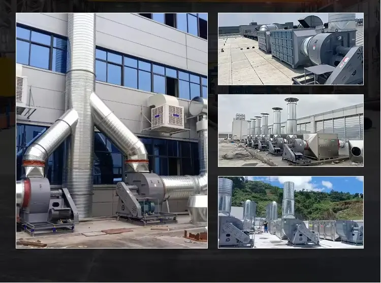 Power Plant Ventilation Fan